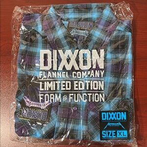 Dixxon Limited Edition Metallica Ride the Lightning collaboration flannel.